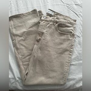 90s Straight jeans - tan
